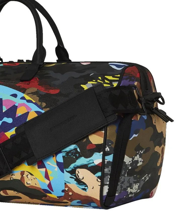 Bags SPRAYGROUND SLICED AND DICED CAMO DUFFLE