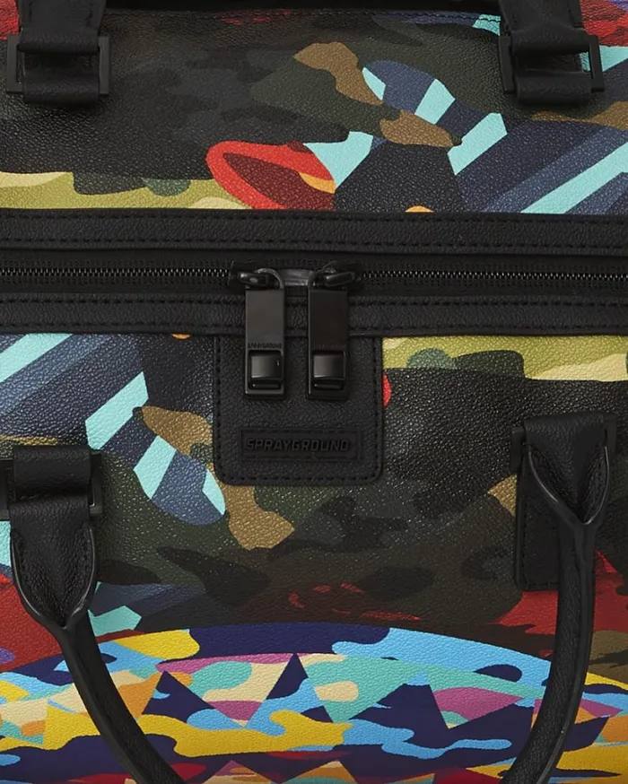 Bags SPRAYGROUND SLICED AND DICED CAMO DUFFLE