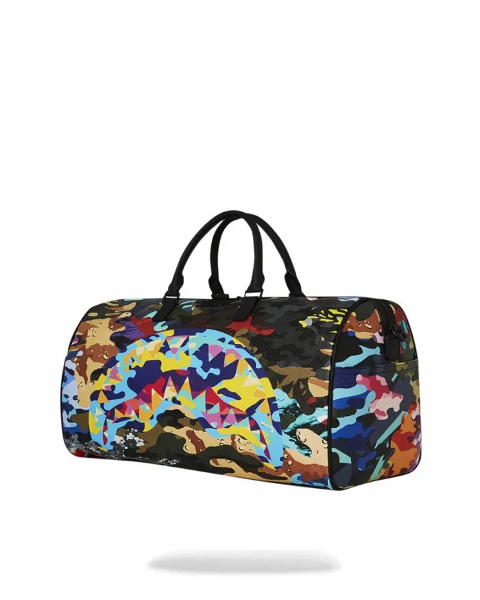 Bags SPRAYGROUND SLICED AND DICED CAMO DUFFLE