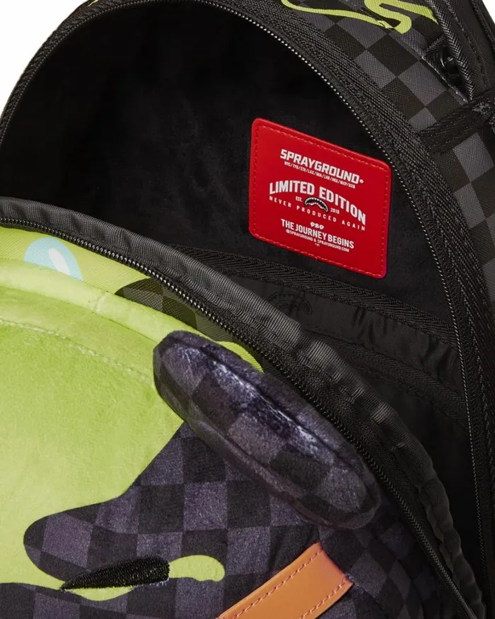 Bags SPRAYGROUND SLIME DIME MONEYBEAR TEDDYBEAR ON BACKPACK