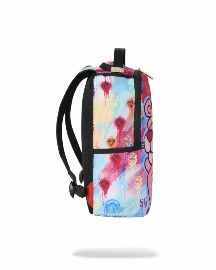 Bags SPRAYGROUND SMALL BACKPACK PINK PANTHER ART CLASS