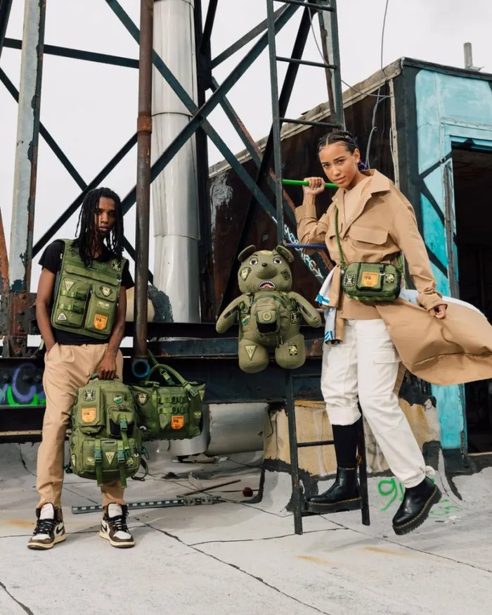 Bags SPRAYGROUND SPECIAL OPS FULL THROTTLE BRICKSIDE BAG