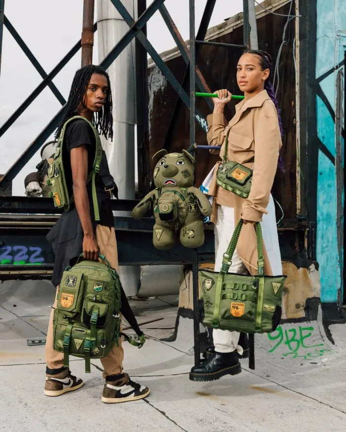 Bags SPRAYGROUND SPECIAL OPS FULL THROTTLE BRICKSIDE BAG