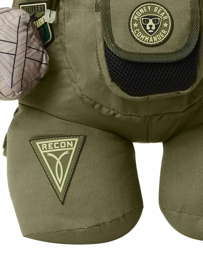 Bags SPRAYGROUND SPECIAL OPS FULL THROTTLE MONEYBEAR TEDDYBEAR BACKPACK