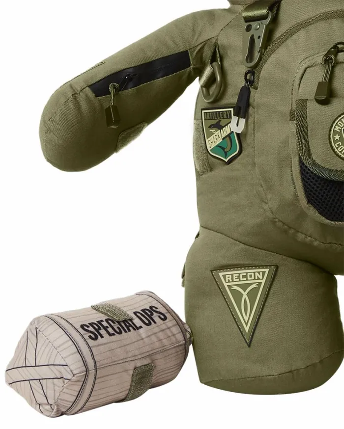 Bags SPRAYGROUND SPECIAL OPS FULL THROTTLE MONEYBEAR TEDDYBEAR BACKPACK