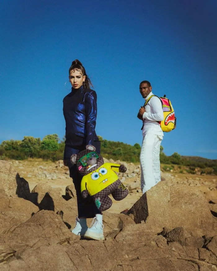 Bags SPRAYGROUND SPONGEBOB MONEYBEAR TEDDYBEAR BACKPACK