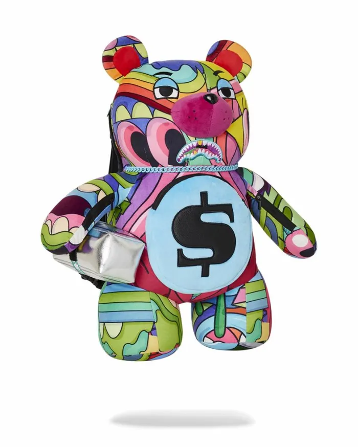 Bags SPRAYGROUND STEADY TRIPPIN MONEYBEAR TEDDYBEAR BACKPACK