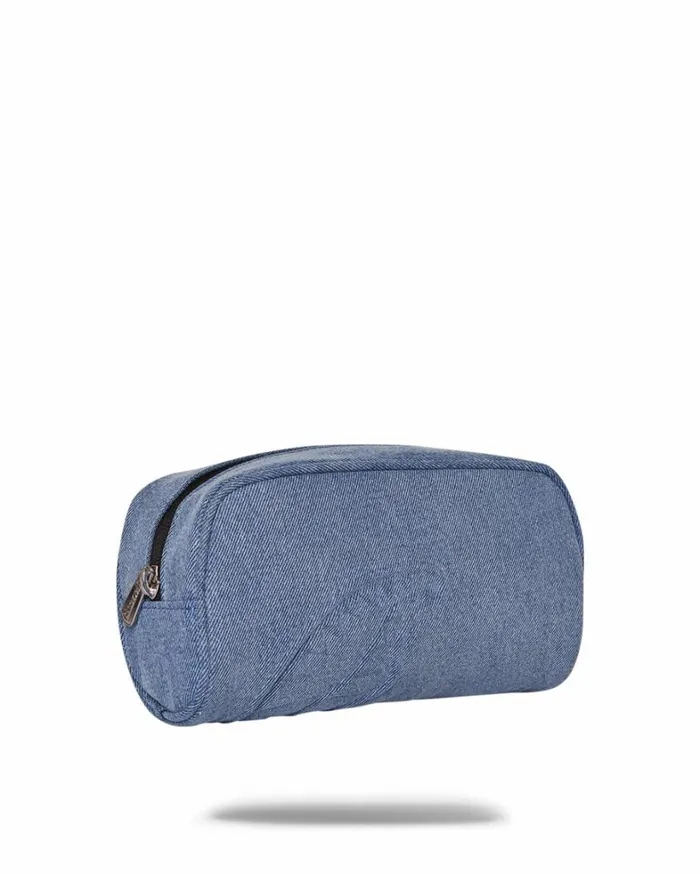 Bags SPRAYGROUND STONE WASHED SHARK PENCIL POUCH