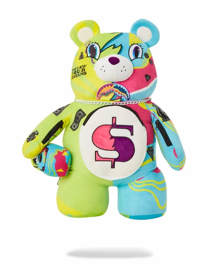Bags SPRAYGROUND SUPER WEIRD MONEYBEAR TEDDYBEAR BACKPACK