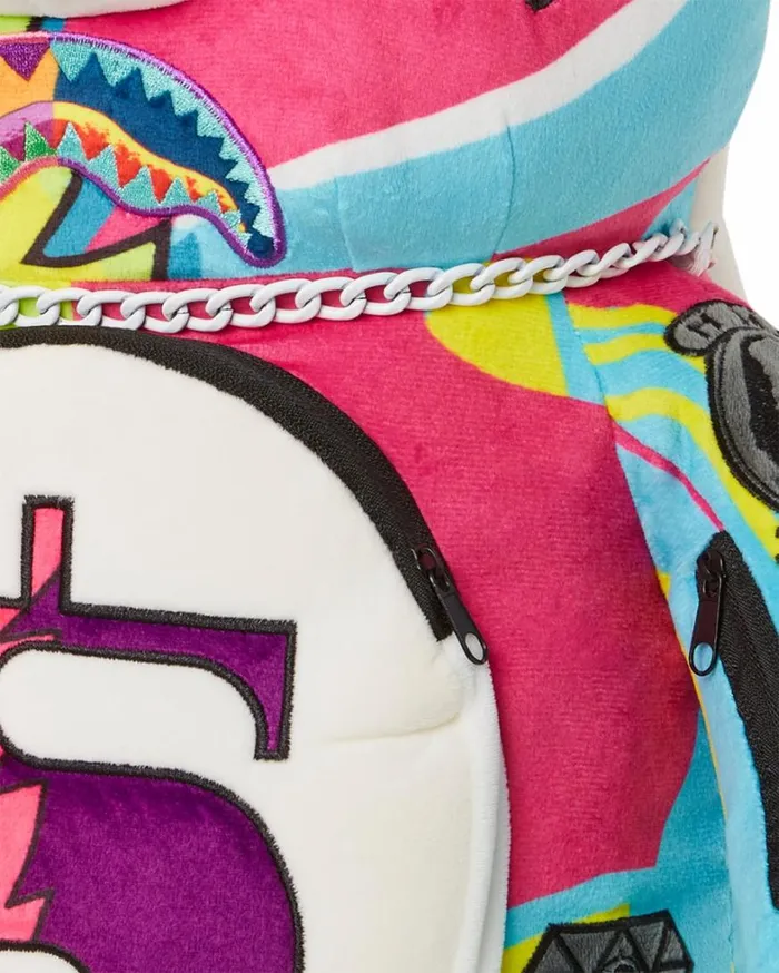 Bags SPRAYGROUND SUPER WEIRD MONEYBEAR TEDDYBEAR BACKPACK