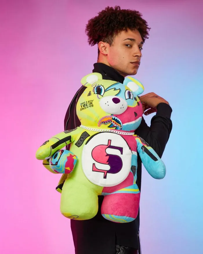 Bags SPRAYGROUND SUPER WEIRD MONEYBEAR TEDDYBEAR BACKPACK