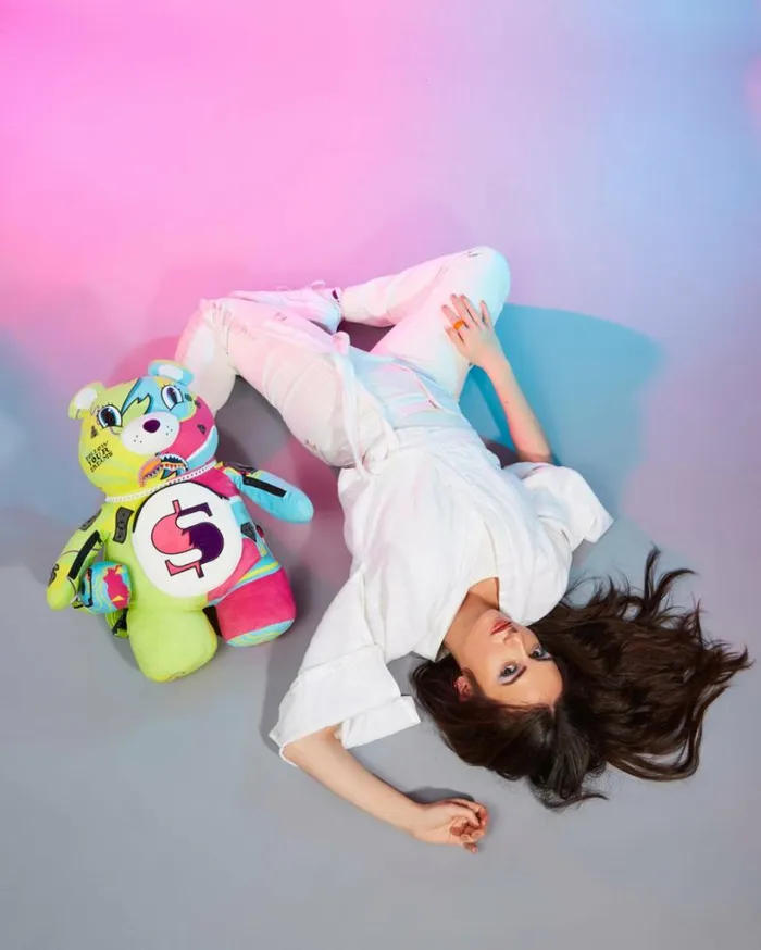 Bags SPRAYGROUND SUPER WEIRD MONEYBEAR TEDDYBEAR BACKPACK