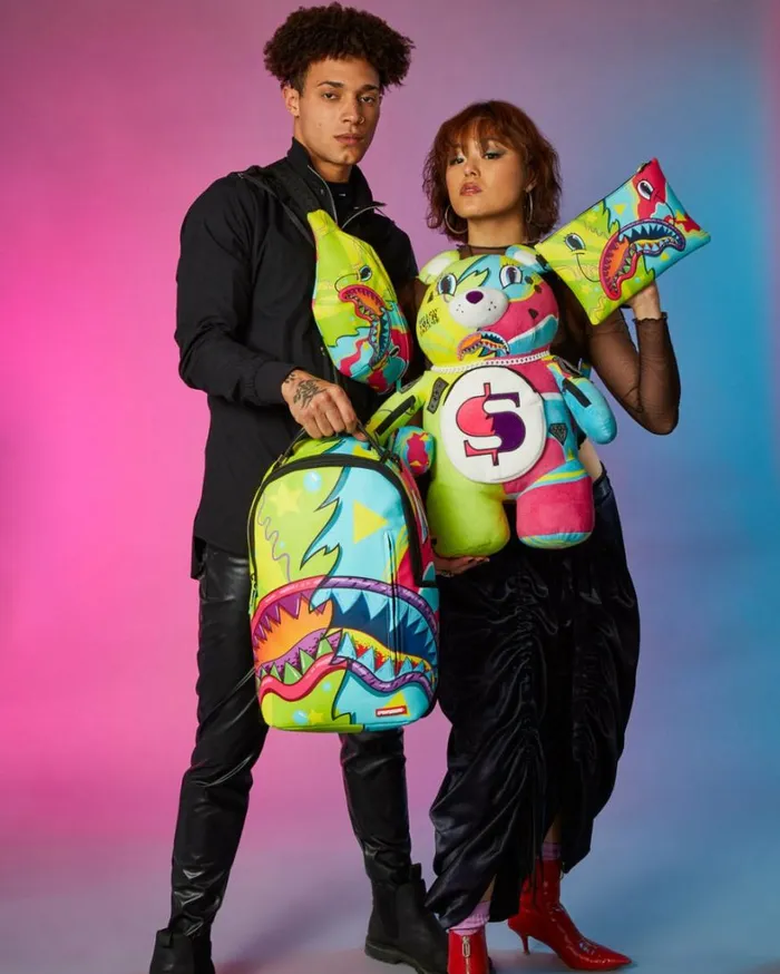 Bags SPRAYGROUND SUPER WEIRD MONEYBEAR TEDDYBEAR BACKPACK