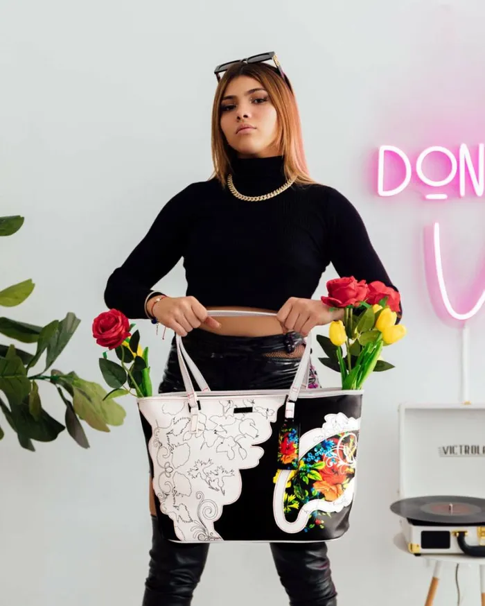 Bags SPRAYGROUND THE FLORAL CUT TOTE
