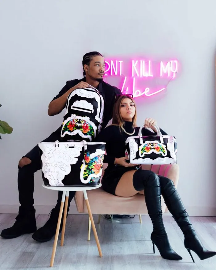 Bags SPRAYGROUND THE FLORAL CUT TOTE