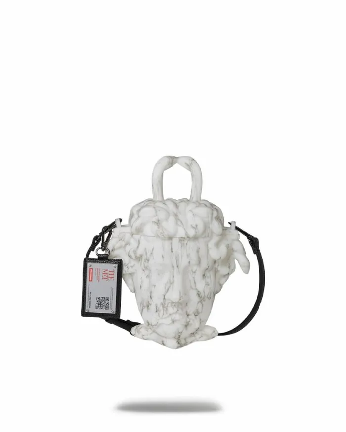Bags SPRAYGROUND THE MET CANOVA MEDUSA HANDBAG MARBLE