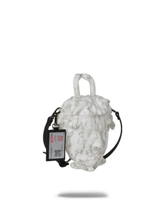 Bags SPRAYGROUND THE MET CANOVA MEDUSA HANDBAG MARBLE