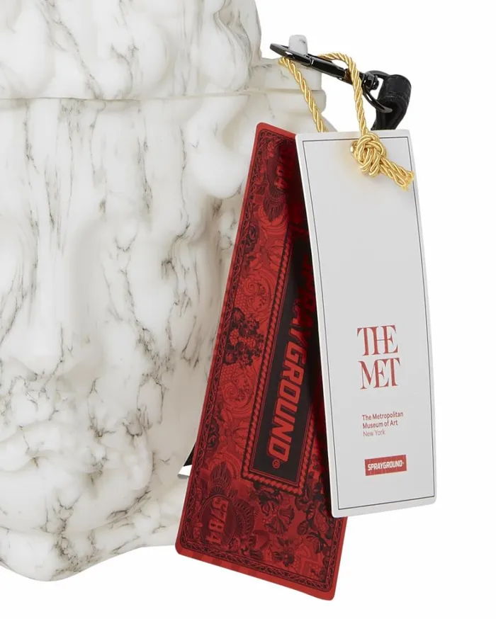 Bags SPRAYGROUND THE MET CANOVA MEDUSA HANDBAG MARBLE