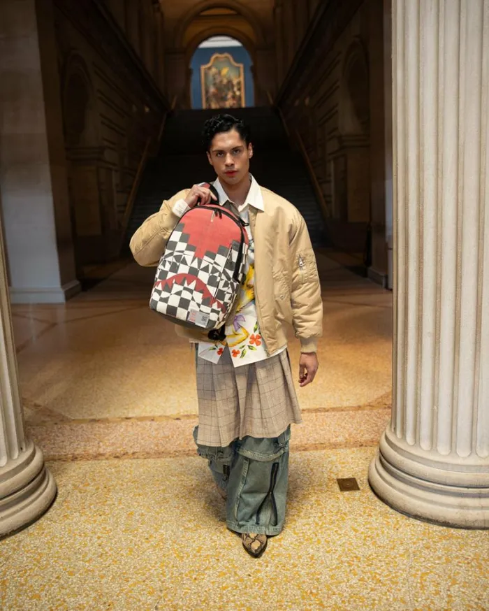 Bags SPRAYGROUND THE MET INCA CHECKERBOARD BACKPACK
