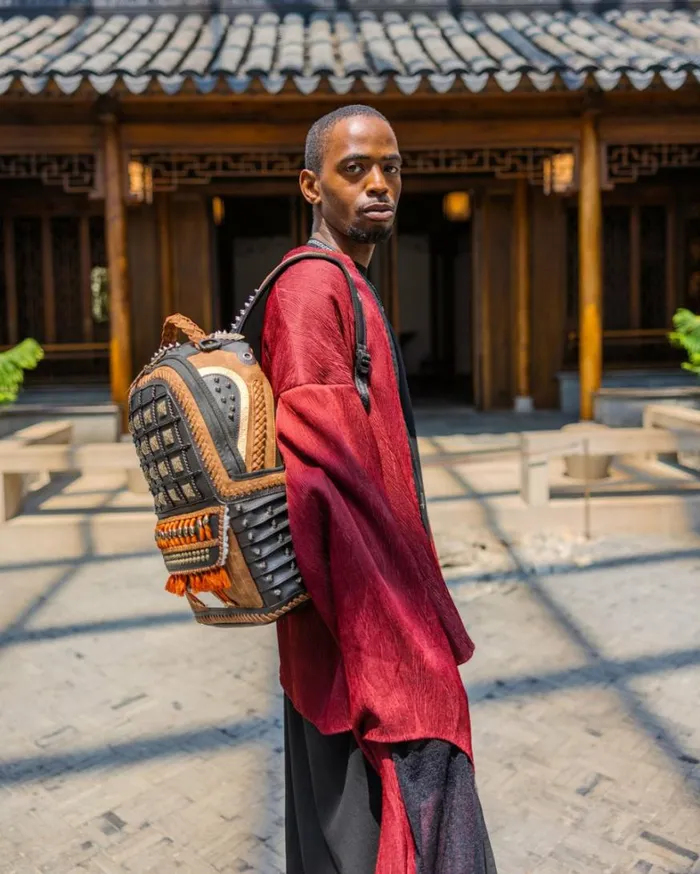 Bags SPRAYGROUND THE MET JAPANESE SAMURAI ARMOR BACKPACK