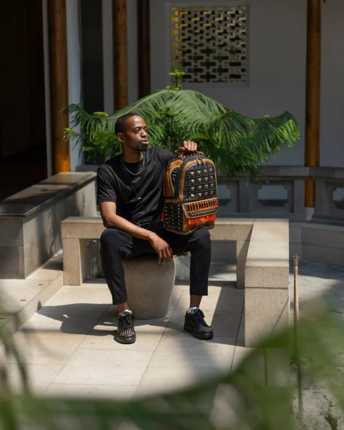 Bags SPRAYGROUND THE MET JAPANESE SAMURAI ARMOR BACKPACK