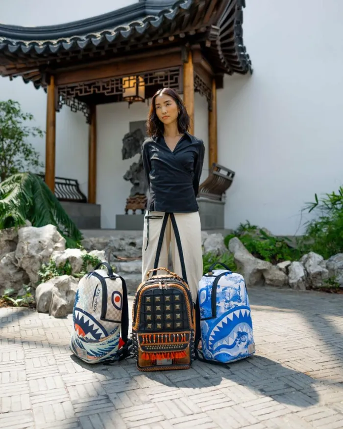 Bags SPRAYGROUND THE MET JAPANESE SAMURAI ARMOR BACKPACK