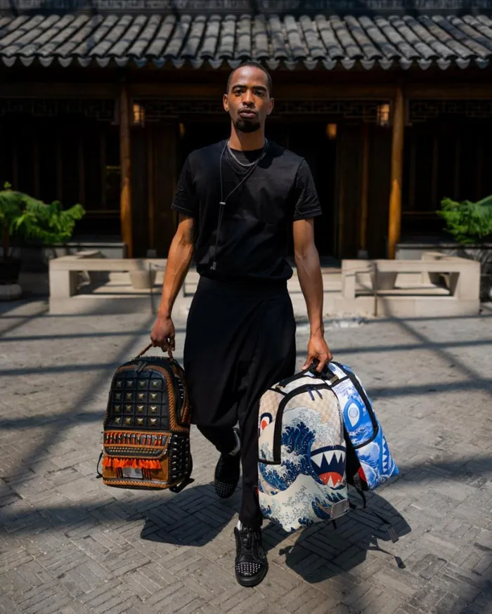 Bags SPRAYGROUND THE MET JAPANESE SAMURAI ARMOR BACKPACK