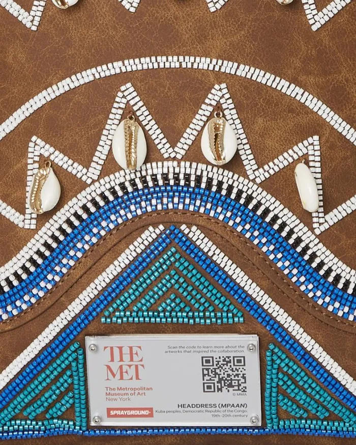 Bags SPRAYGROUND THE MET KUBA KINGDOM HEADDRESS BACKPACK
