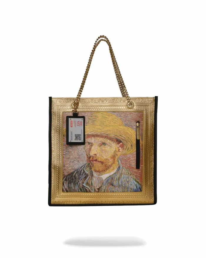 Bags SPRAYGROUND THE MET VAN GOGH FRAMED SELFPORTRAIT TOTE