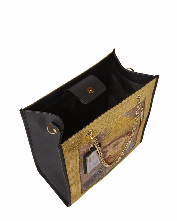 Bags SPRAYGROUND THE MET VAN GOGH FRAMED SELFPORTRAIT TOTE