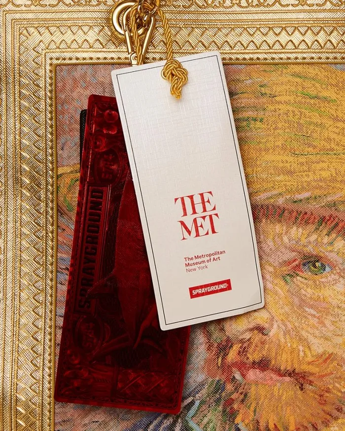 Bags SPRAYGROUND THE MET VAN GOGH FRAMED SELFPORTRAIT TOTE