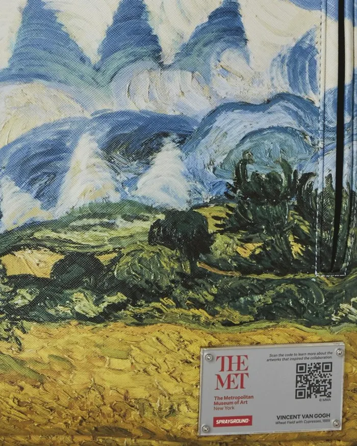 Bags SPRAYGROUND THE MET VAN GOGH WHEAT FIELD WITH CYPRESSES BACKPACK