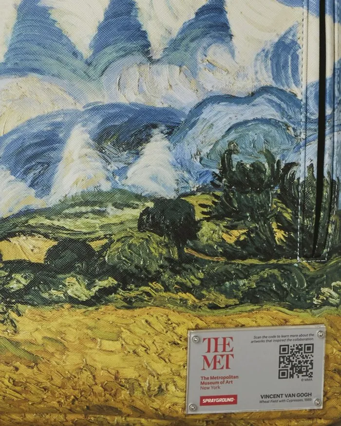 Bags SPRAYGROUND THE MET VAN GOGH WHEAT FIELD WITH CYPRESSES BACKPACK