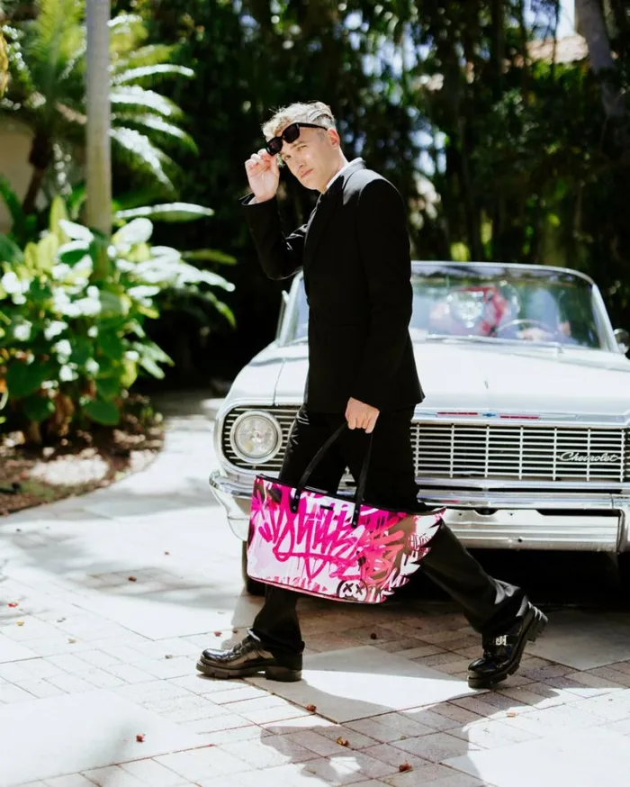 Bags SPRAYGROUND THE WING TOTE AFTERGLOW SKYGLOW