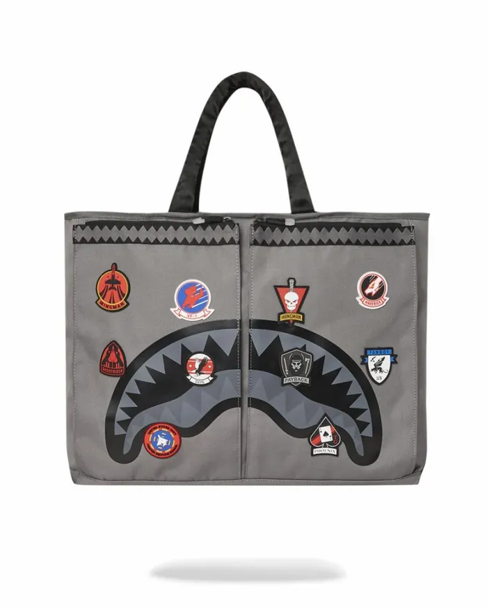 Bags SPRAYGROUND TOP GUN FLIGHT CREW OFFICIAL COLLAB PILOT TOTE