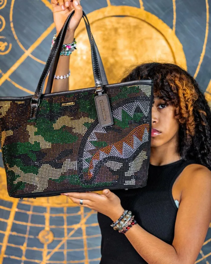 Bags SPRAYGROUND TRINITY CAMO TOTE