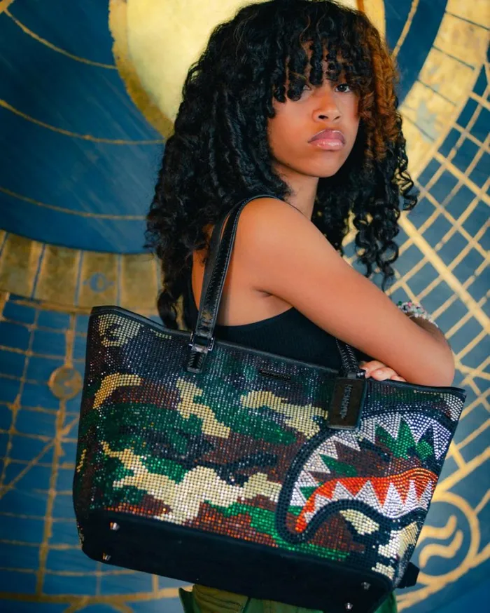 Bags SPRAYGROUND TRINITY CAMO TOTE