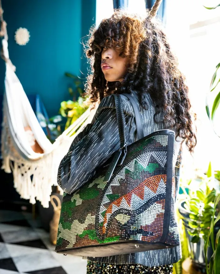 Bags SPRAYGROUND TRINITY CAMO TOTE