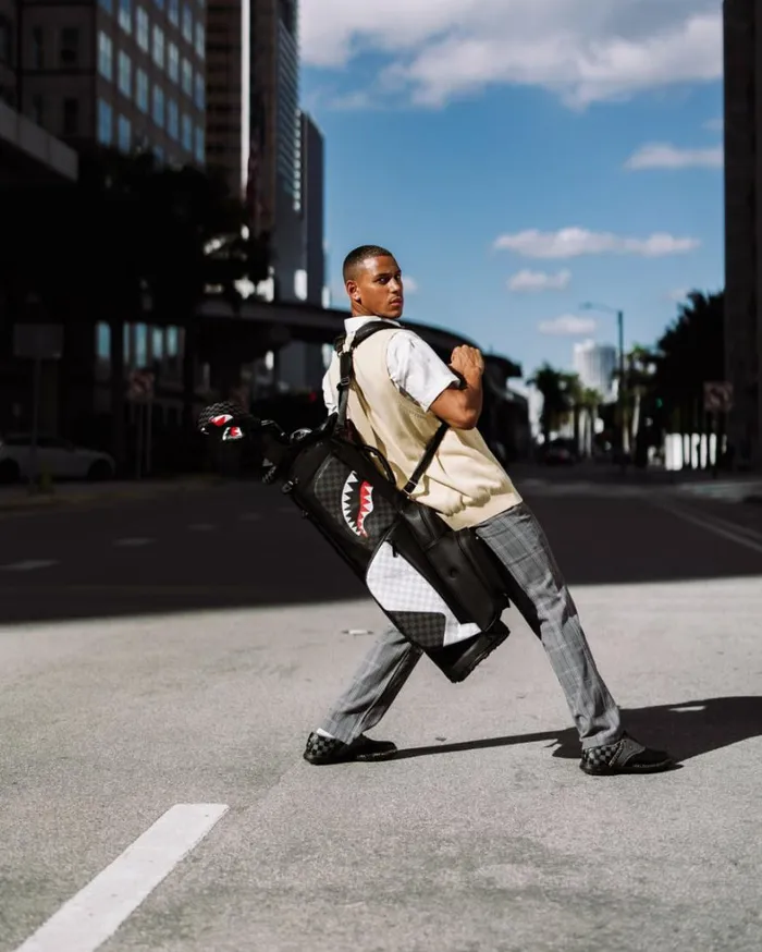 Bags SPRAYGROUND TRIPLE DECKER HEIR TO THE THRONE PRO GOLF BAG