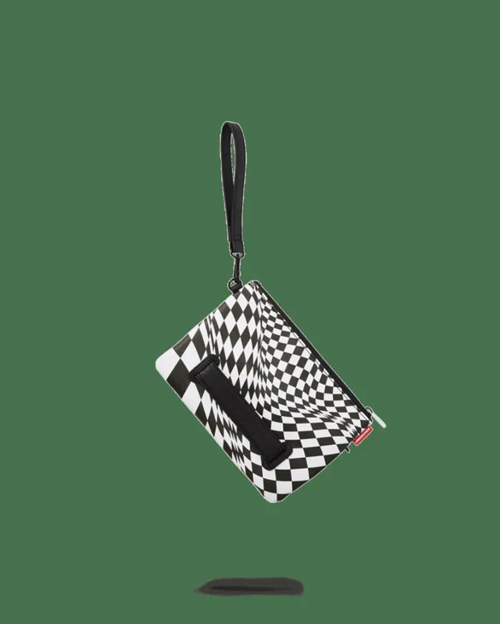 Bags SPRAYGROUND TRIPPY CHECK CROSSOVER CLUTCH