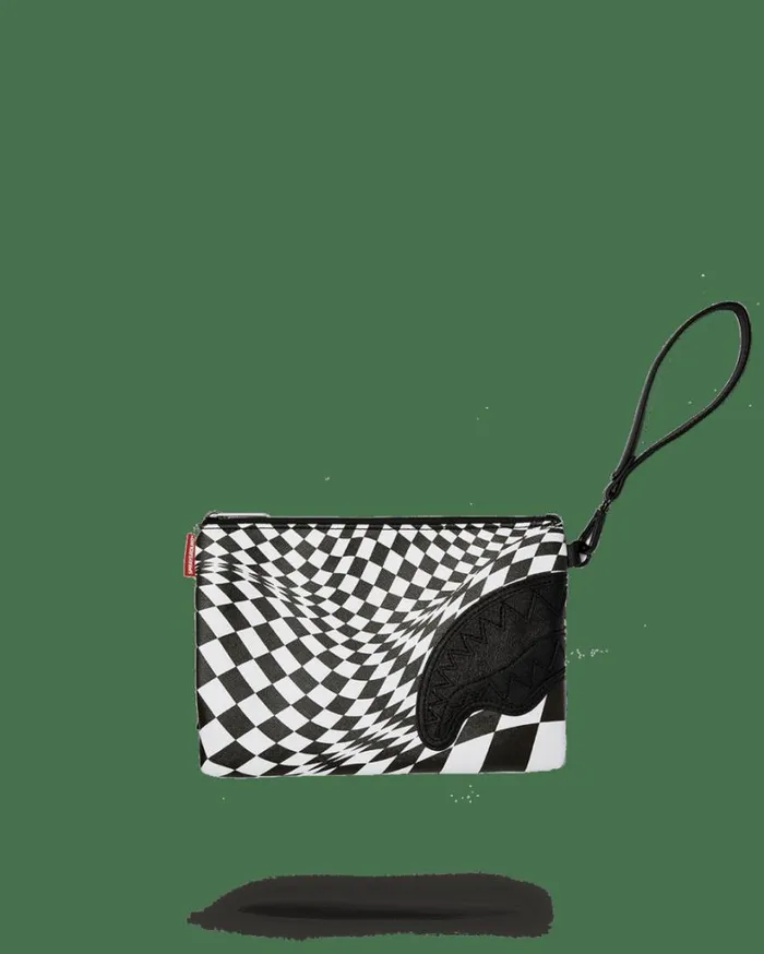 Bags SPRAYGROUND TRIPPY CHECK CROSSOVER CLUTCH
