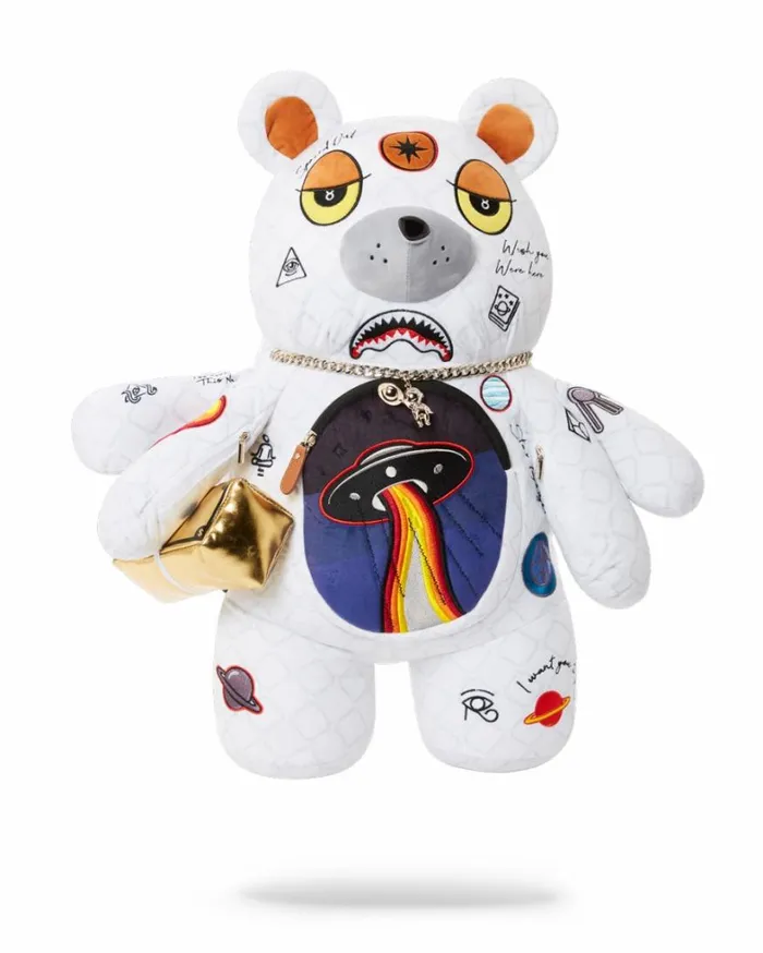 Bags SPRAYGROUND UFO SPACED OUT MONEYBEAR TEDDYBEAR BACKPACK
