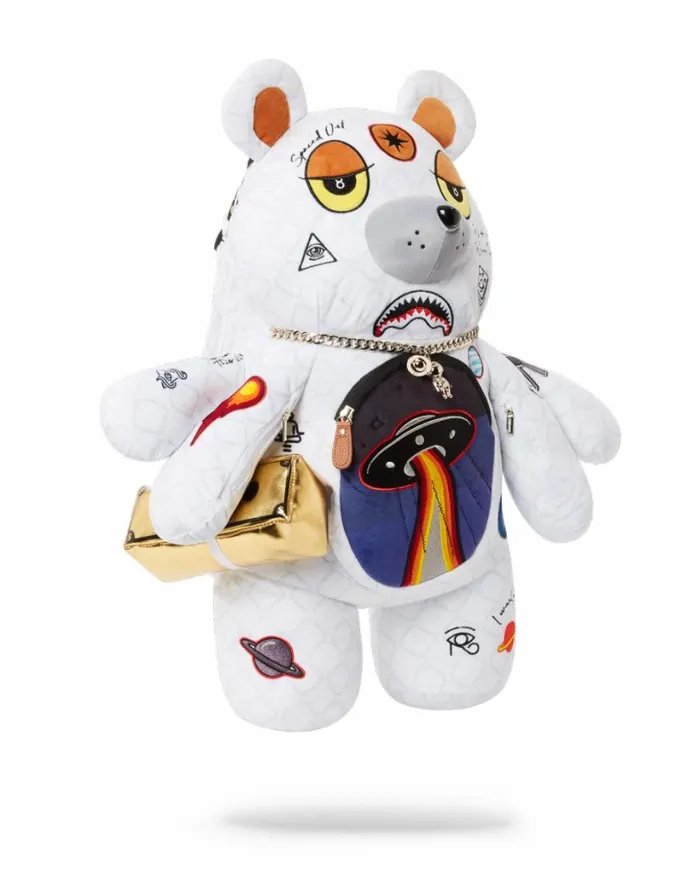 Bags SPRAYGROUND UFO SPACED OUT MONEYBEAR TEDDYBEAR BACKPACK