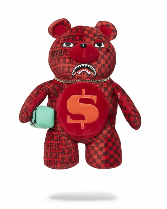 Bags SPRAYGROUND VENI VIDI VICI MONEYBEAR TEDDYBEAR BACKPACK
