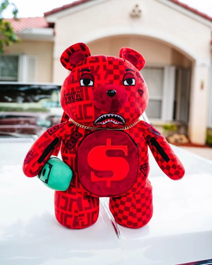 Bags SPRAYGROUND VENI VIDI VICI MONEYBEAR TEDDYBEAR BACKPACK