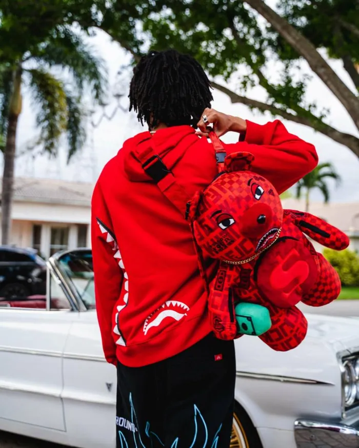 Bags SPRAYGROUND VENI VIDI VICI MONEYBEAR TEDDYBEAR BACKPACK