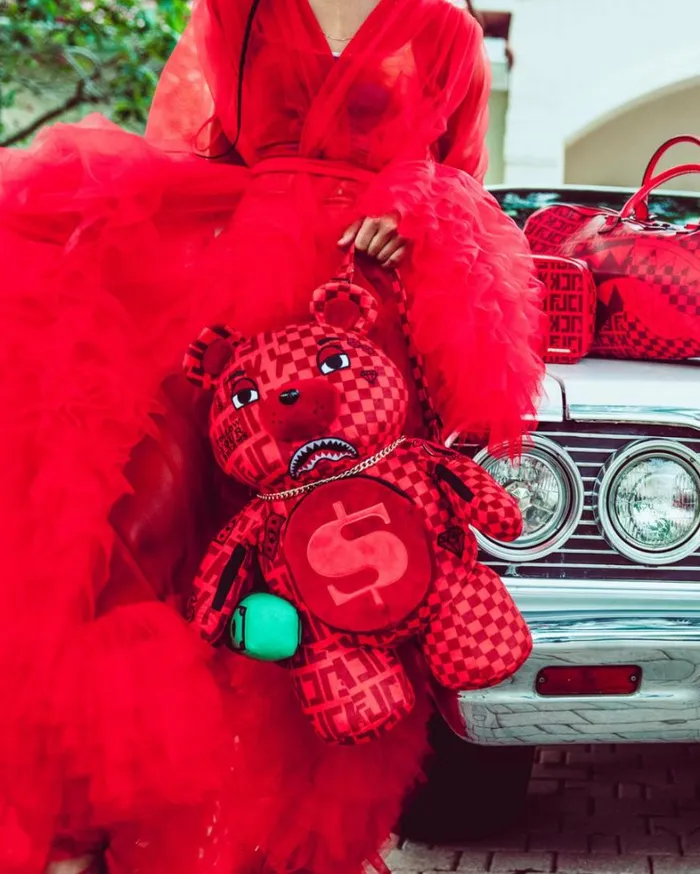 Bags SPRAYGROUND VENI VIDI VICI MONEYBEAR TEDDYBEAR BACKPACK
