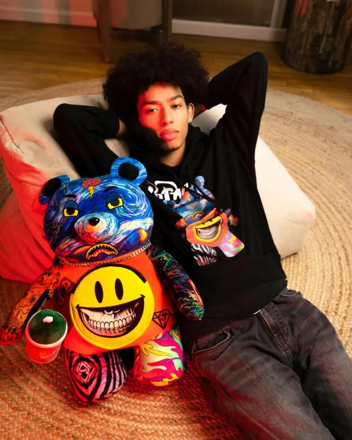 Bags SPRAYGROUND VILLAIN MONEY BEAR TEDDYBEAR RON ENGLISH EDITION BACKPACK