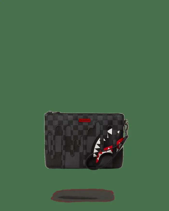 Bags SPRAYGROUND XTC GREY SHARKS IN PARIS CROSSOVER CLUTCH