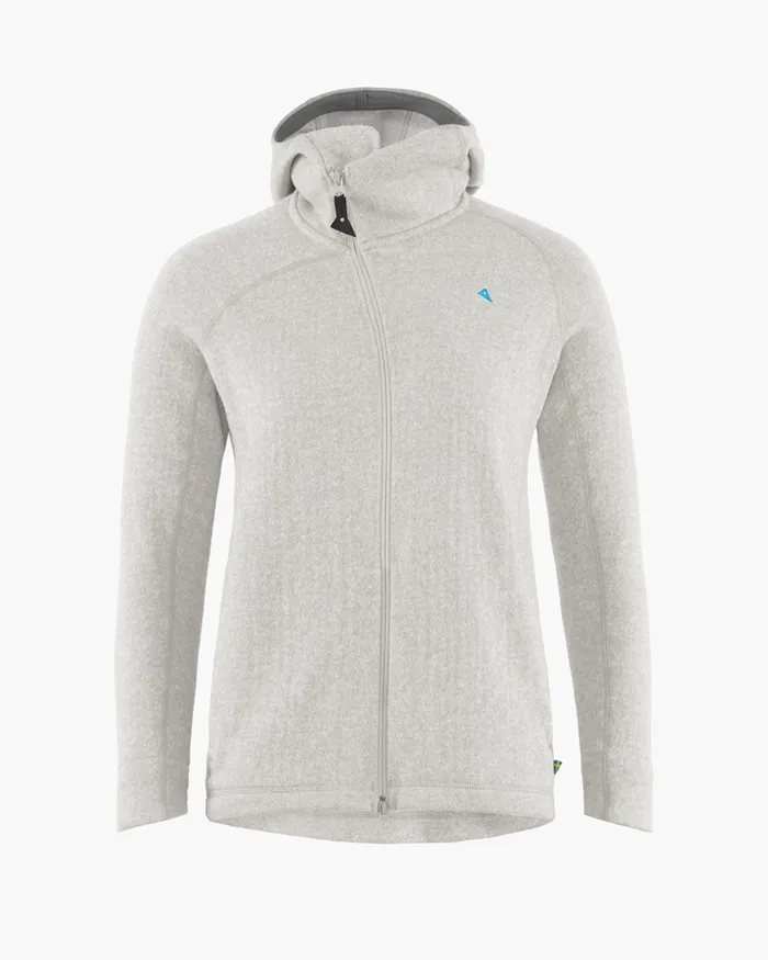 Balder Hoodie Wool MidLayer Dark Moon Women Klttermusen Fleeces and Sweaters